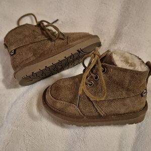 New Lamo Chukka Suede Chestnut Toddler Size 6C Boots